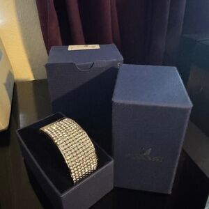 Swarovski Crystal Intervalle Large bangle cry